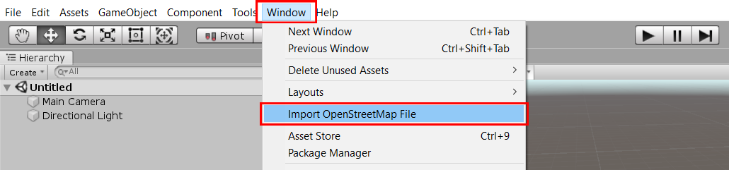 Import OpenStreetMap Tabs